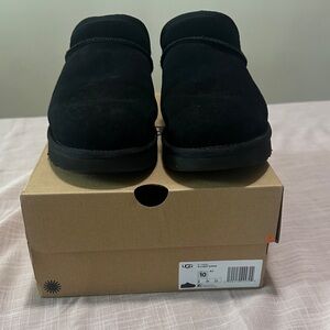 UGG Men's Black Suede Loafers